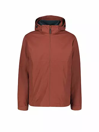 MERU | Herren Wanderjacke Bedfird 2in1 Hoodie | kupfer