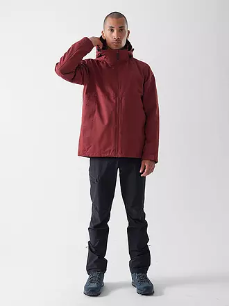 MERU | Herren Wanderjacke Bedfird 2in1 Hoodie | kupfer