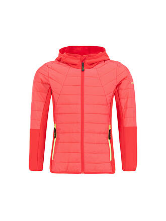 MERU | Mädchen Hybridjacke Temuco | koralle