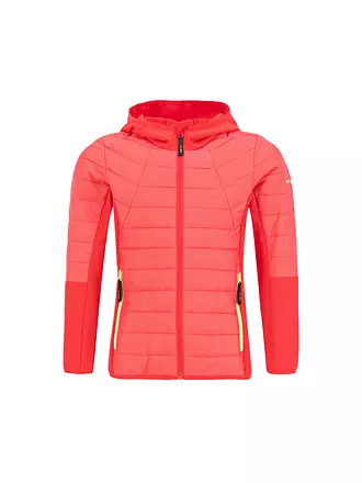 MERU | Mädchen Hybridjacke Temuco | koralle