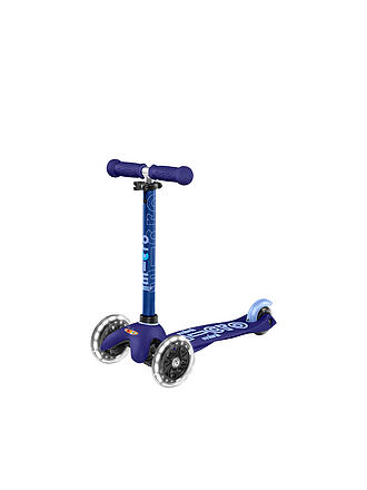 MICRO | Kinder Scooter Mini Micro Deluxe mit LED Rädern | blau