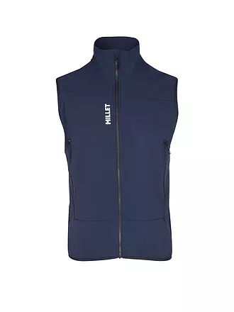 MILLET |  Herren Softshellweste Fusion XCS | dunkelblau