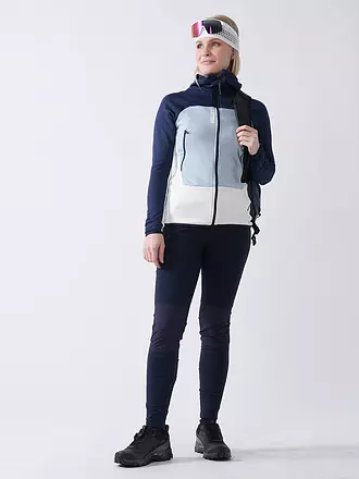 MILLET | Damen Fleecejacke Fusion Grid Hoodie | hellblau