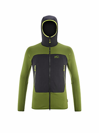 MILLET | Herren Touren Fleecejacke Fusion Grid Hoddie | olive