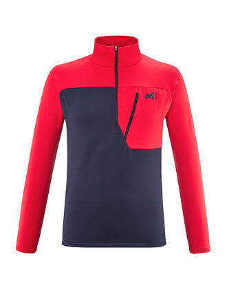 MILLET | Herren Unterzieh Zipshirt Seneca | schwarz