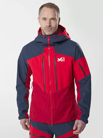 MILLET | Herren Wanderjacke WHITE 3L | rot