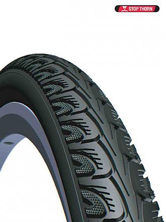 MITAS | Fahrradreifen Hook V69 Long Way | schwarz