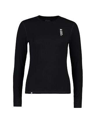 MONS ROYALE | Damen Funktionsshirt Cascade Merino Flex LS | schwarz