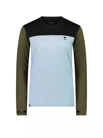 MONS ROYALE | Damen Funktionsshirt Yotei BF Tech LS | blau