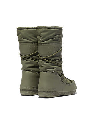 MOON BOOT | Damen Schneestiefel High Rubber WP | schwarz