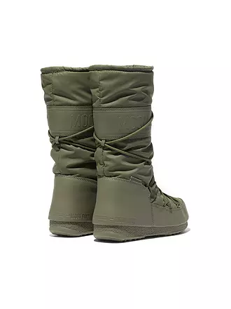 MOON BOOT | Damen Schneestiefel High Rubber WP | schwarz