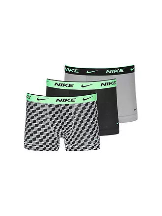 NIKE UNDERWEAR | Herren Boxershort Trunk 3er Pkg. | grau