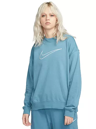 NIKE | Damen Fitnesssweater Dri-FIT Get Fit | blau