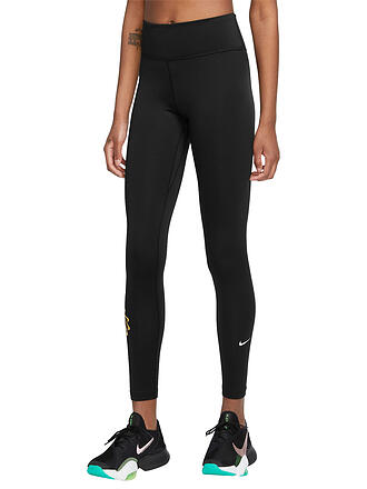 NIKE | Damen Fitnesstight Therma-FIT One | schwarz