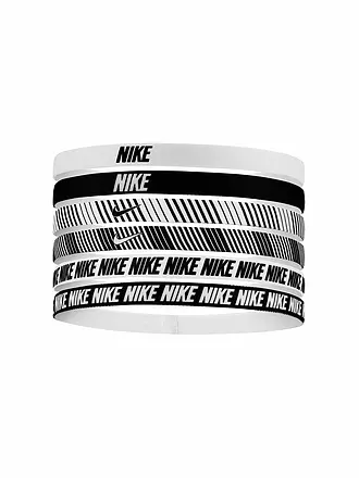 NIKE | Damen Haarbänder 6er Pkg. Printed | schwarz