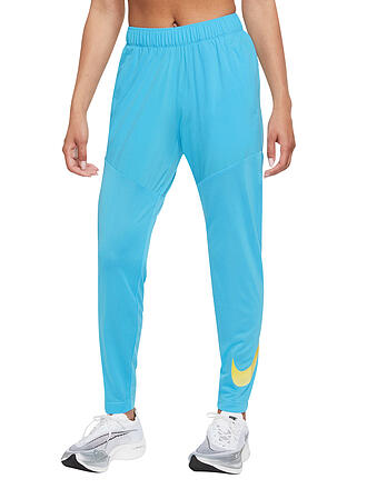 NIKE | Damen Laufhose Dri-FIT Swoosh Run | blau