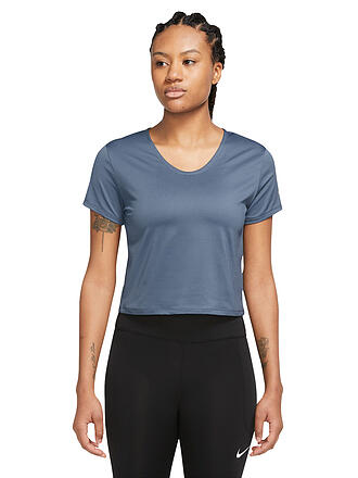 NIKE | Damen Laufshirt Dri-FIT | schwarz