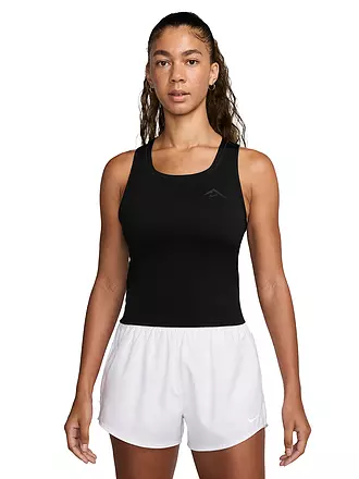 NIKE | Damen Lauftank  Trail | schwarz
