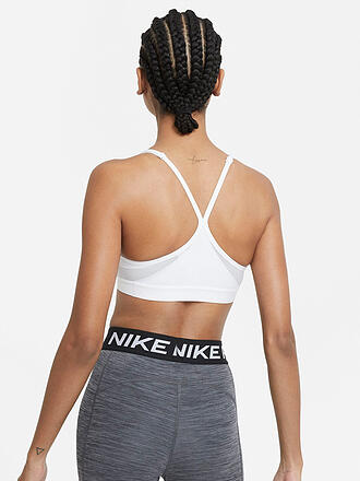 NIKE | Damen Sport-BH Swoosh Medium Support | schwarz