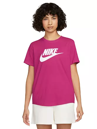 NIKE | Damen T-Shirt Sportswear Essentials | grau