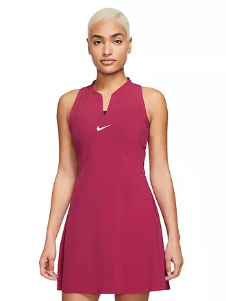 NIKE | Damen Tenniskleid Dri-FIT Advantage | beere
