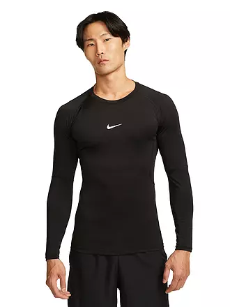 NIKE | Herren Fitnessshirt Pro | schwarz