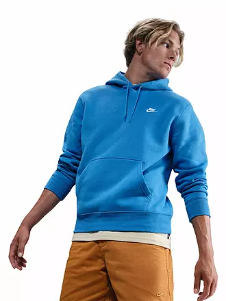NIKE | Herren Hoodie Club Fleece | blau