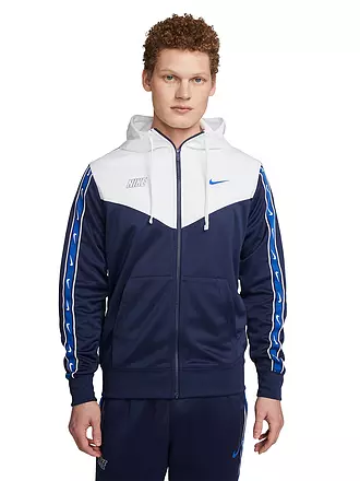NIKE | Herren Kapuzenjacke  Sportswear Repeat | blau