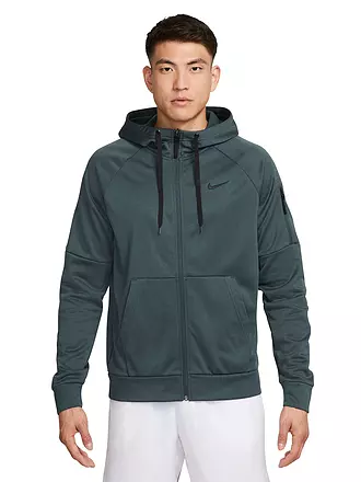 NIKE | Herren Kapuzenjacke Therma-FIT | petrol