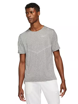 NIKE | Herren Laufshirt Dri-FIT Rise 365 | grau