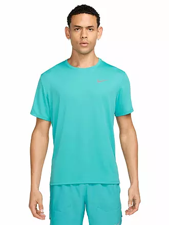 NIKE | Herren Laufshirt Dri-FIT UV Miler | türkis