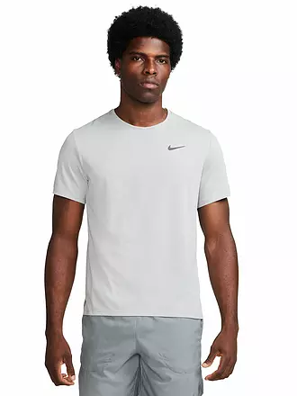 NIKE | Herren Laufshirt Dri-FIT UV Miler | hellgrau