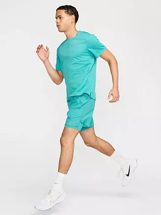 NIKE | Herren Laufshirt Dri-FIT UV Miler | türkis