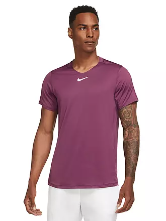 NIKE | Herren Laufshirt NikeCourt Dri-FIT Advantage | dunkelrot