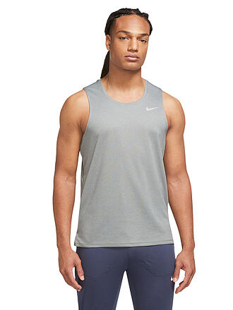 NIKE | Herren Lauftank Dri-FIT Miler | grau