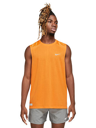 NIKE | Herren Lauftank Dri-FIT Run Division Rise 365 | orange
