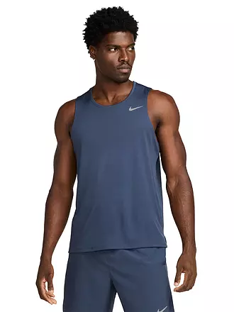 NIKE | Herren Lauftank Miler | dunkelblau