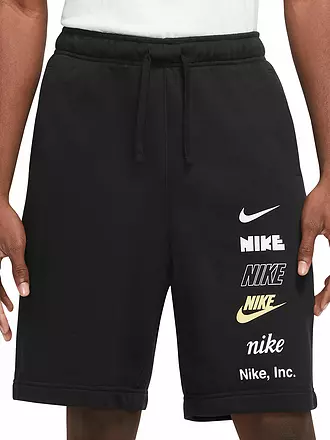 NIKE | Herren Short Club Fleece | schwarz