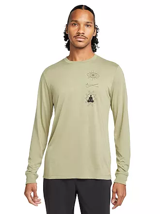NIKE | Herren Yogashirt Dri-FIT | olive