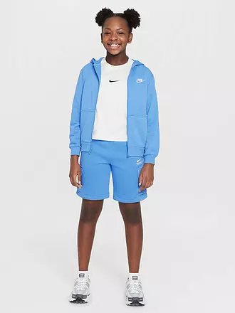 NIKE | Jungen Kapuzenjacke NSW Club French Terry | hellblau