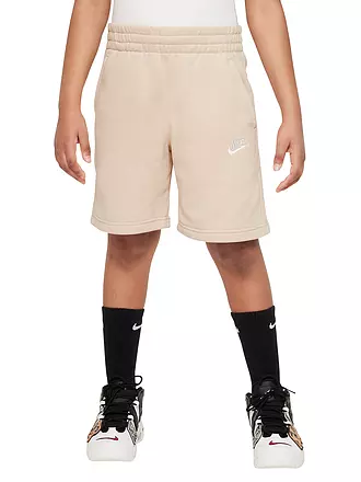 NIKE | Jungen Short Sportswear Club Fleece | camel
