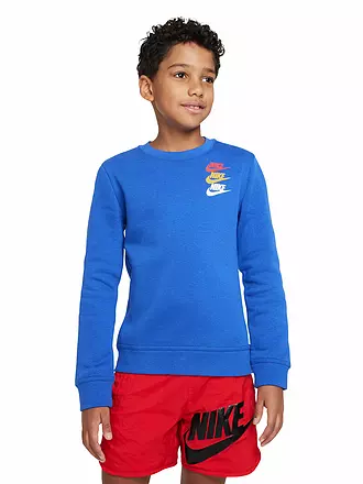NIKE | Jungen Sweater Sportswear Standard Issue | blau