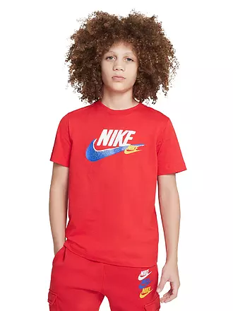 NIKE | Jungen T-Shirt  Sportswear Standard Issue | rot