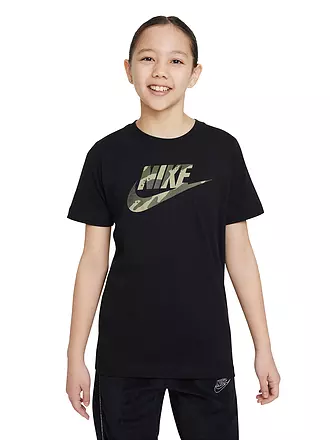 NIKE | Jungen T-Shirt Sportswear | schwarz