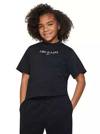 NIKE | Mädchen T-Shirt Sportswear | schwarz