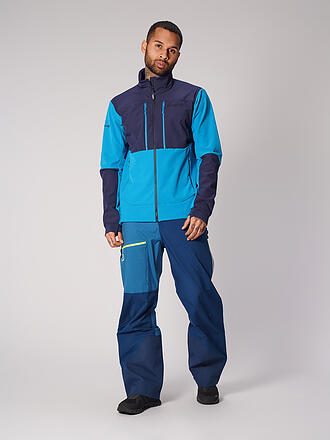 NORRØNA | Herren Touren Fleecejacke trollveggen hiloflex200 | dunkelblau