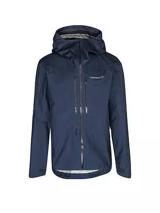 NORRØNA | Herren Wanderjacke falketind  Gore-Tex Paclite | dunkelblau