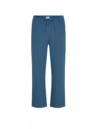 O'NEILL |  Mit der leichten Brenda Hose begleiten dich unbeschwerte Beach-Vibes überall hin. Die Hose mit hohem Bund und geradem Bein hat einen knöchellangen Schnitt und Eingrifftaschen für eine klassische Silhouette. Der eingearbeitete elastische Bund sorgt daf | hellblau