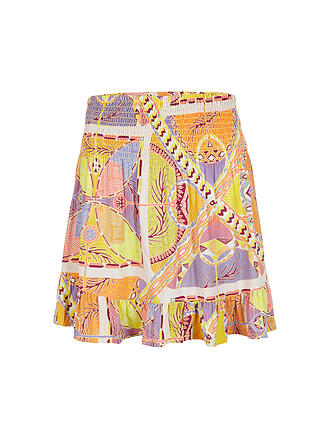 O'NEILL | Damen Rock  Lilia Smocked Kleid | Black Tropical Flower O'Neill Blue Lilia Smocked | bunt