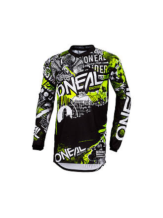 O’NEAL | Kinder MTB-Shirt Element Youth Attack LS | schwarz